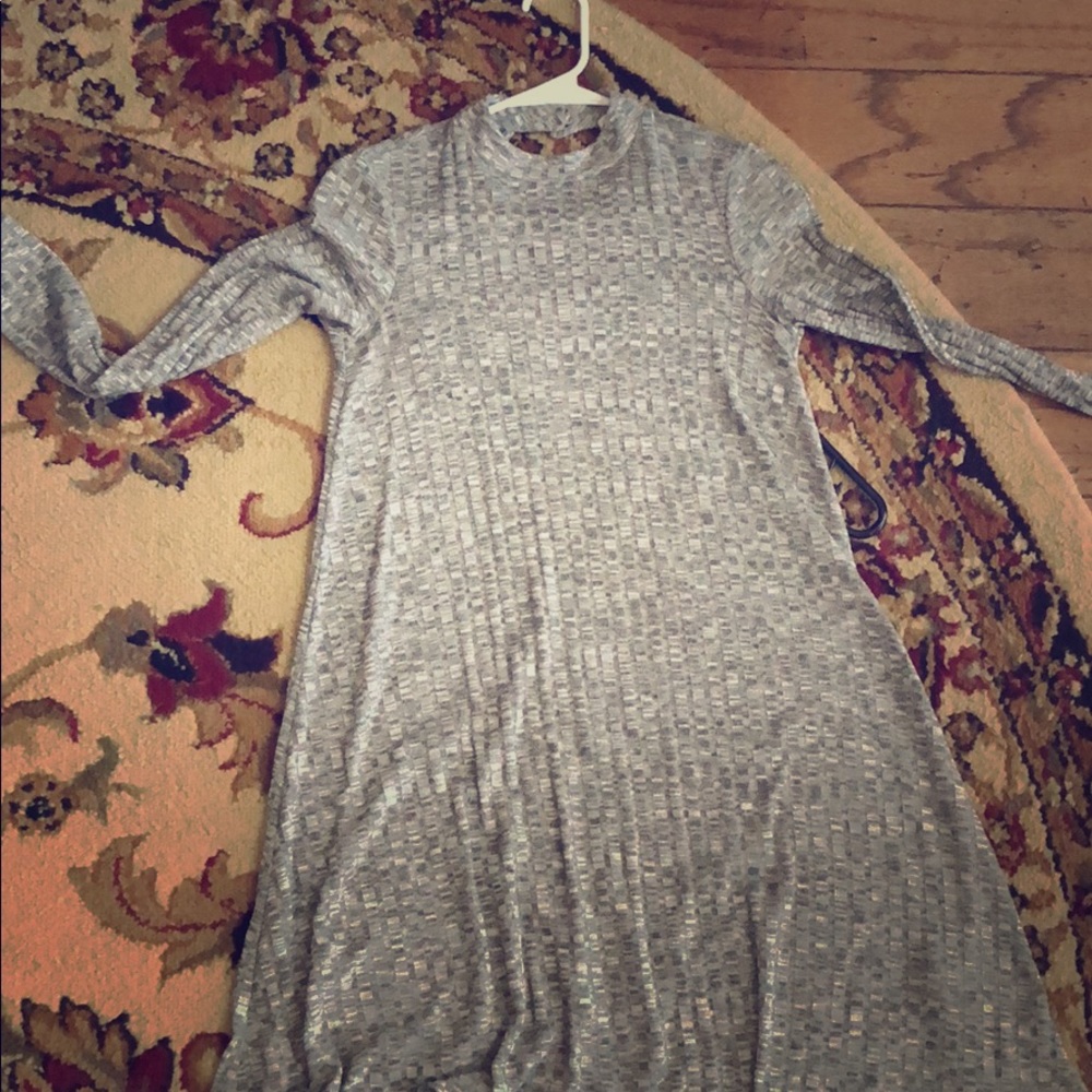 High neck dress